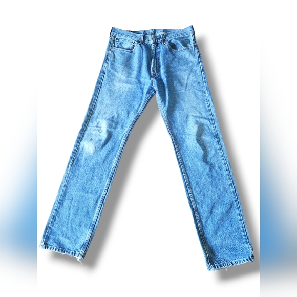 Levi's 505 Men's Jeans 34/34 Made in Mexico Red Tab - Picture 2 of 10